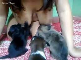 Breastfeeding Puppies Extreme Porn