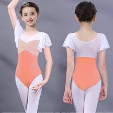 バレエ レオタード ジュニア|BloomingGarden バニラ】長袖レオタード 七分袖 ロングスリーブ バレエ レオタード ジュニア  大人の詳細ページ／スカーレット・コレクションWEBショップ