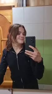 Hot blonde amateur teen taked in front of the mirror taking jpg x Teen sex selfie