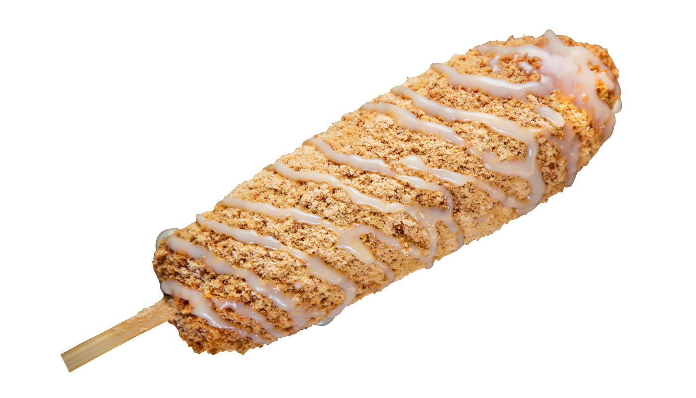 Two Hands Corn Dogs by null