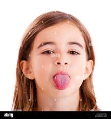 tongue girl|Asian girl sticks out her tongue for the doctor の Stock フォト | Adobe Stock