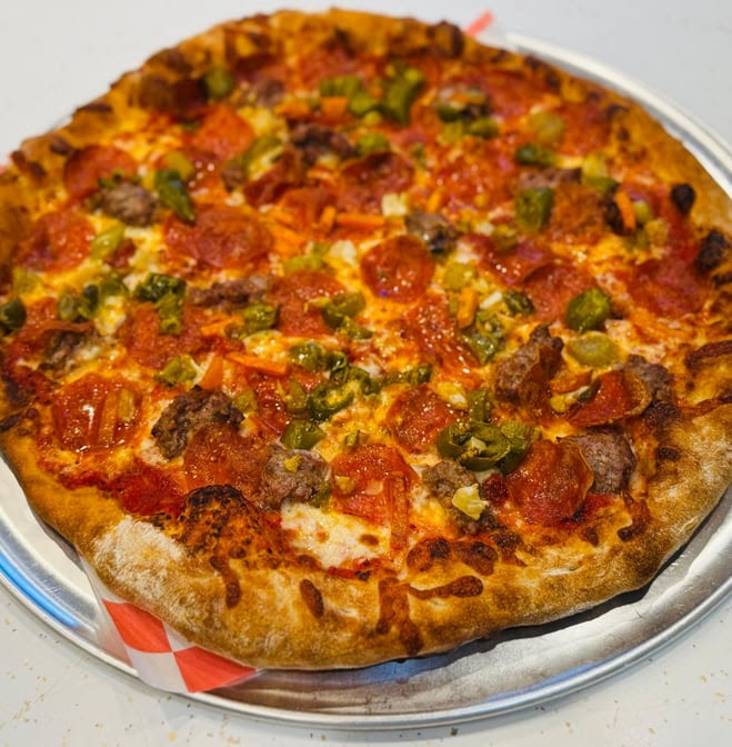 A Pizza Pie by null