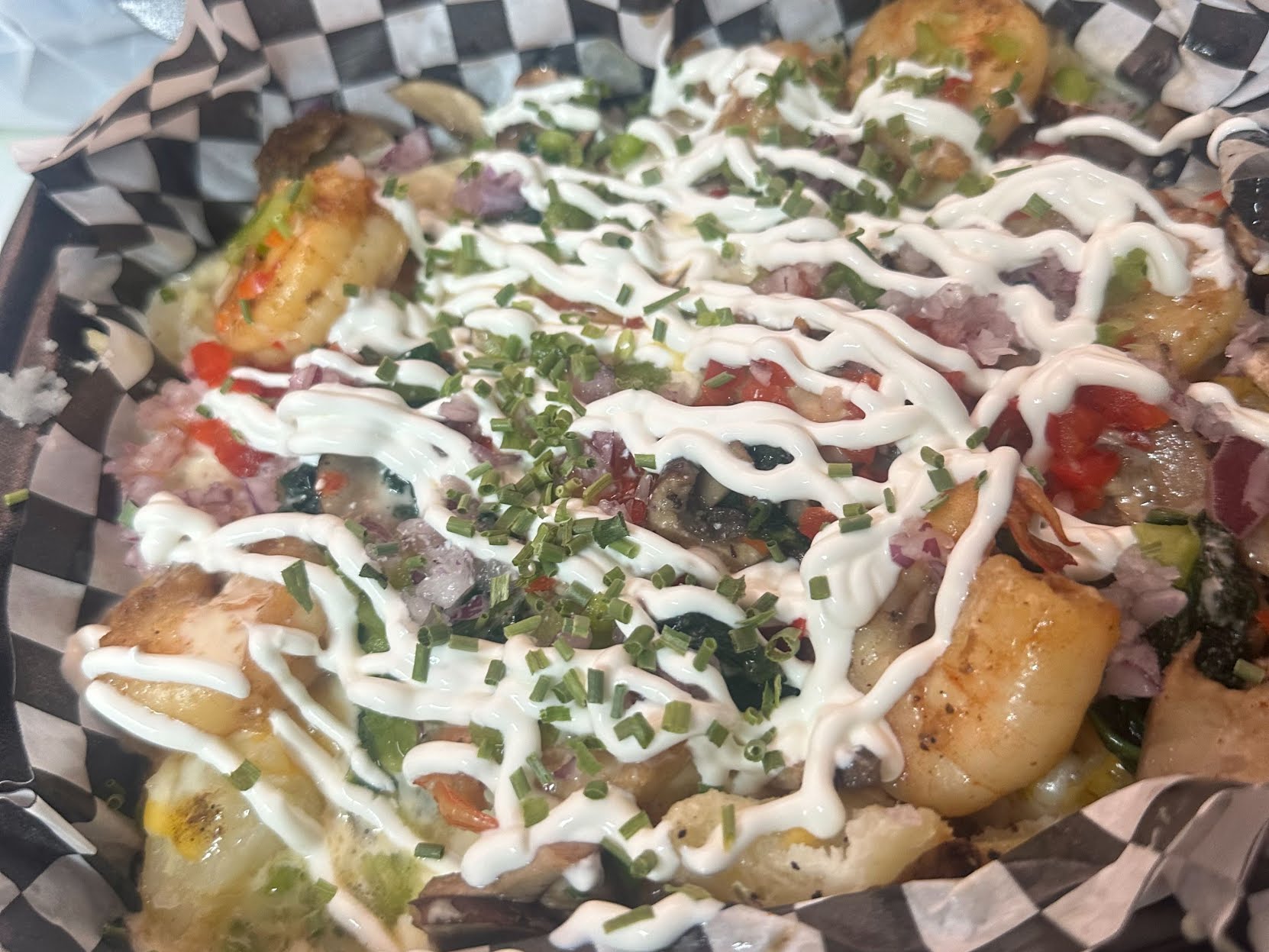 Spuds Loaded Baked Potatoes by null