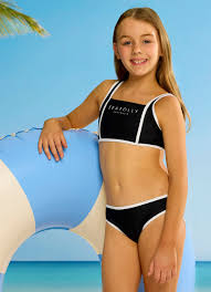Preteen girls in bikinis |The perfect pick for any junior or teen girl a gorgeous pink swimsuit