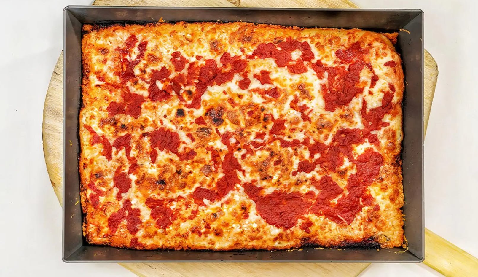 8Mileπ Detroit Style Pizza by null