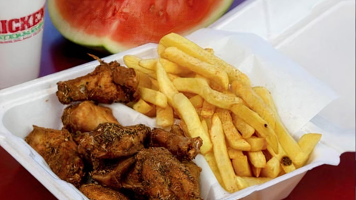 Chicken & Watermelon by null