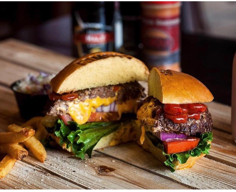 Famous Hamburger by null