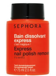 sephora bain dissolvant express