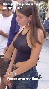 See through top in public jpg x See through top in public