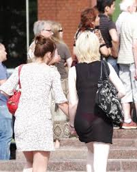 See through top in public jpg x See through top in public