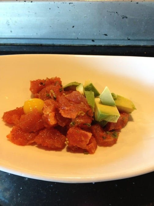 Yellow Tail Sushi by null