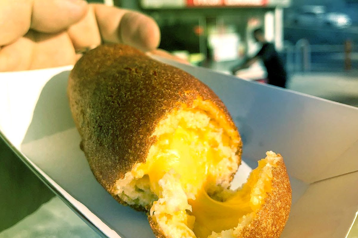 Hot Dog on a Stick by null