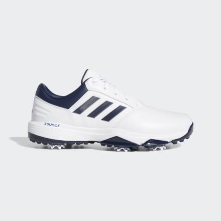 McGuirks Golf Blanchardstown - Adidas 360 Bounce 2.0 Golf Shoes - Ftwr  White/Collegiate Navy | Pointy