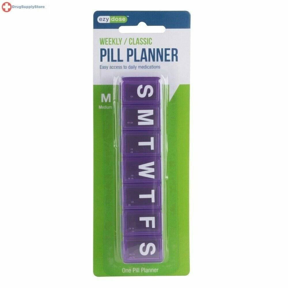 Ezy-Dose 7 Day Classic Pill Reminder - Medium