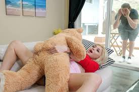 Big boobs busty kira queen in hardcore sex with plush toy teddy bear carlos jpg x Teddy bear sex