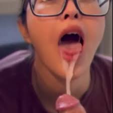 Hot amateur asian chick is swallowing cum with pleasure jpg x Asian swallow cum