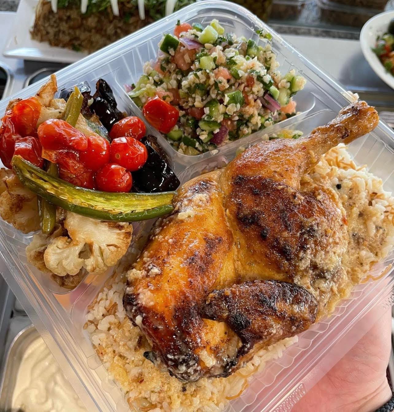 JERUSALEM CHICKEN by null