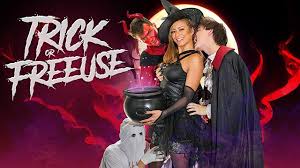 Two spunky halloween milfs fuck tyler on the couch jpg x Halloween milf