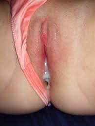 Cum covered cunt of a teen blonde girl creampie porn sperm on pussy and ass jpg x Teen creampie pussy