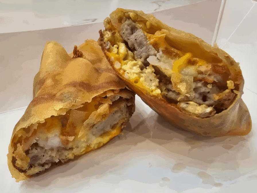 Rolled Up Gourmet Egg Rolls by null