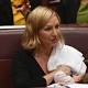 Australian senator becomes first politician to breastfeed on Parliament floor 