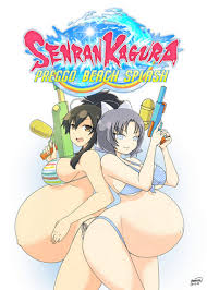 Asuka homura miyabi and yumi senran kagura shinovi versus and etc drawn yaegashi nan e be da scaled jpg x Senran kagura boobs