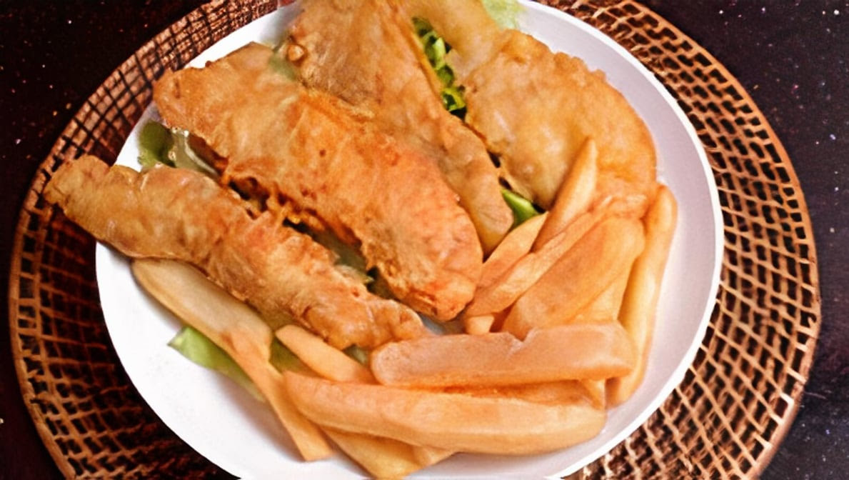 H Salt Fish & Chips by null