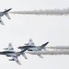 ブルーインパルス２１日予行 都心周回、国立で五輪描く
