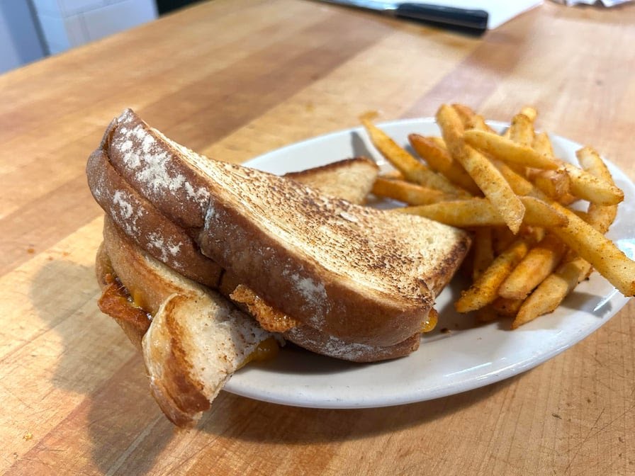 Food and Table by null