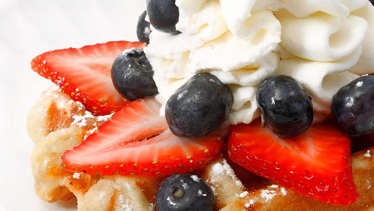 Cast Iron Waffles by null