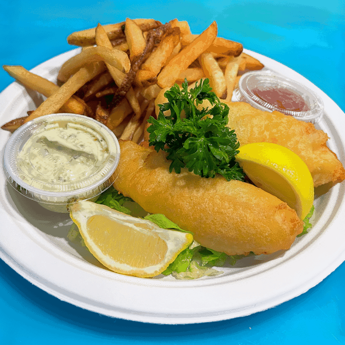 Blue Water Fish by null