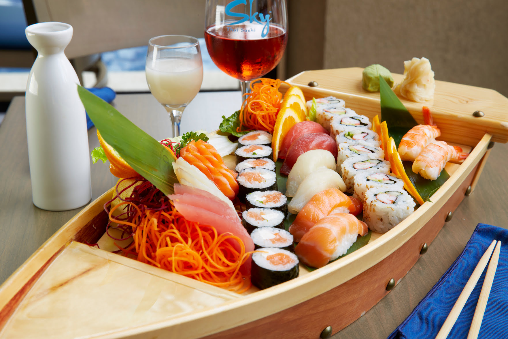 Sky Thai Sushi by null