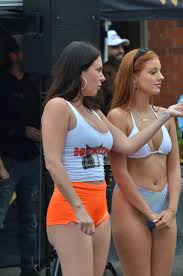 Hooters girls topless beach jpg x Hooters bikini babes