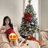 貝依霖Boxing Day post火辣聖誕裝紅色馬甲加埋呢樣嘢好誘惑