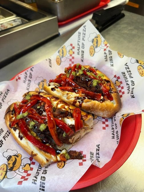 Halftime King of Pizza by null