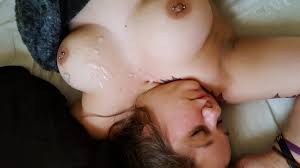 Cum on sleeping boobs jpg x Cum on sleeping tits