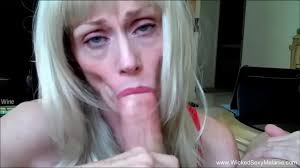 Mature blonde deepthroating her husband cock blowjob porn at thisvid tube jpg x Hot blonde mature blowjob