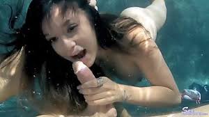 Porn model attacked shark aa jpg x Under water
