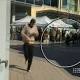 Graphic footage: police shooting of armed man at Westfield Hornsby caught on smartphone 