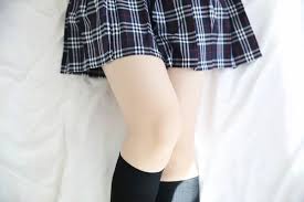 Candid stockings student teen|Train Candid 1