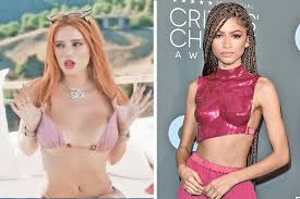 Bella thorne gets cheeky on the red carpet rocking thong under a sexy sheer dress embed jpg x Bella thorne sexy