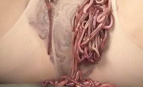 Hardcore zoo porn asian take worm inside cunt jpg x Worm sex