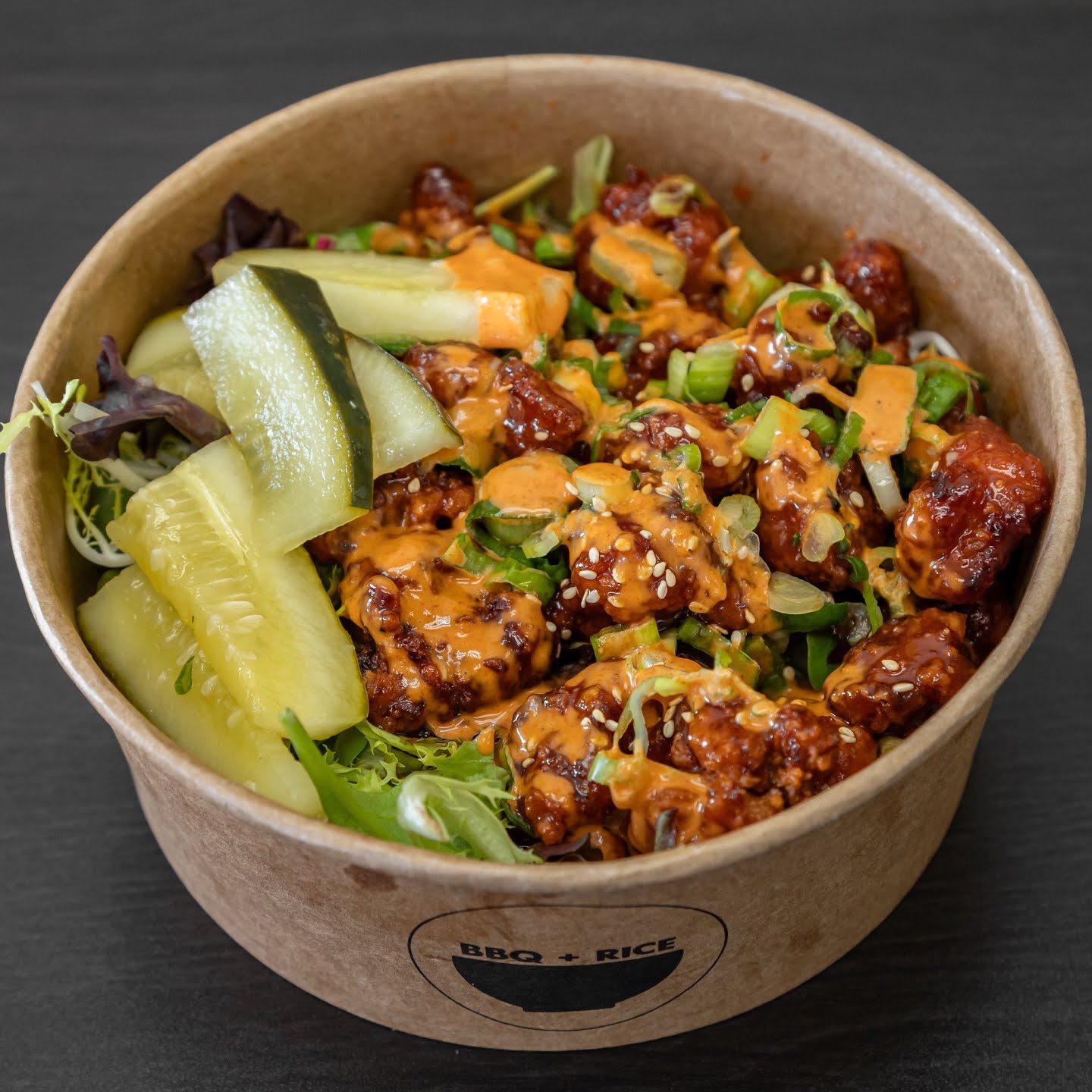 BBQ+RICE Korean BBQ Bowl by null