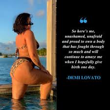 demi lovato bikini|Demi Lovato Posts New Bikini Photos Proudly Showing Cellulite