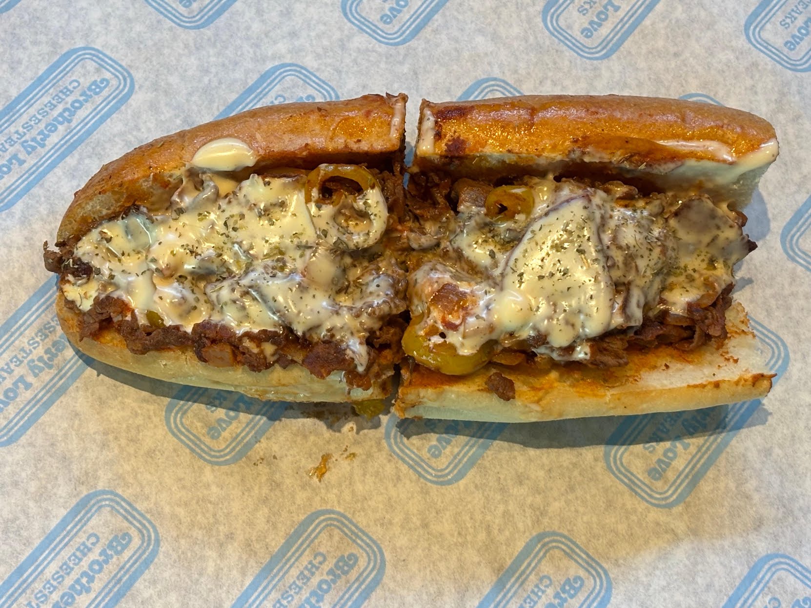 Brotherly Love Cheesesteaks by null