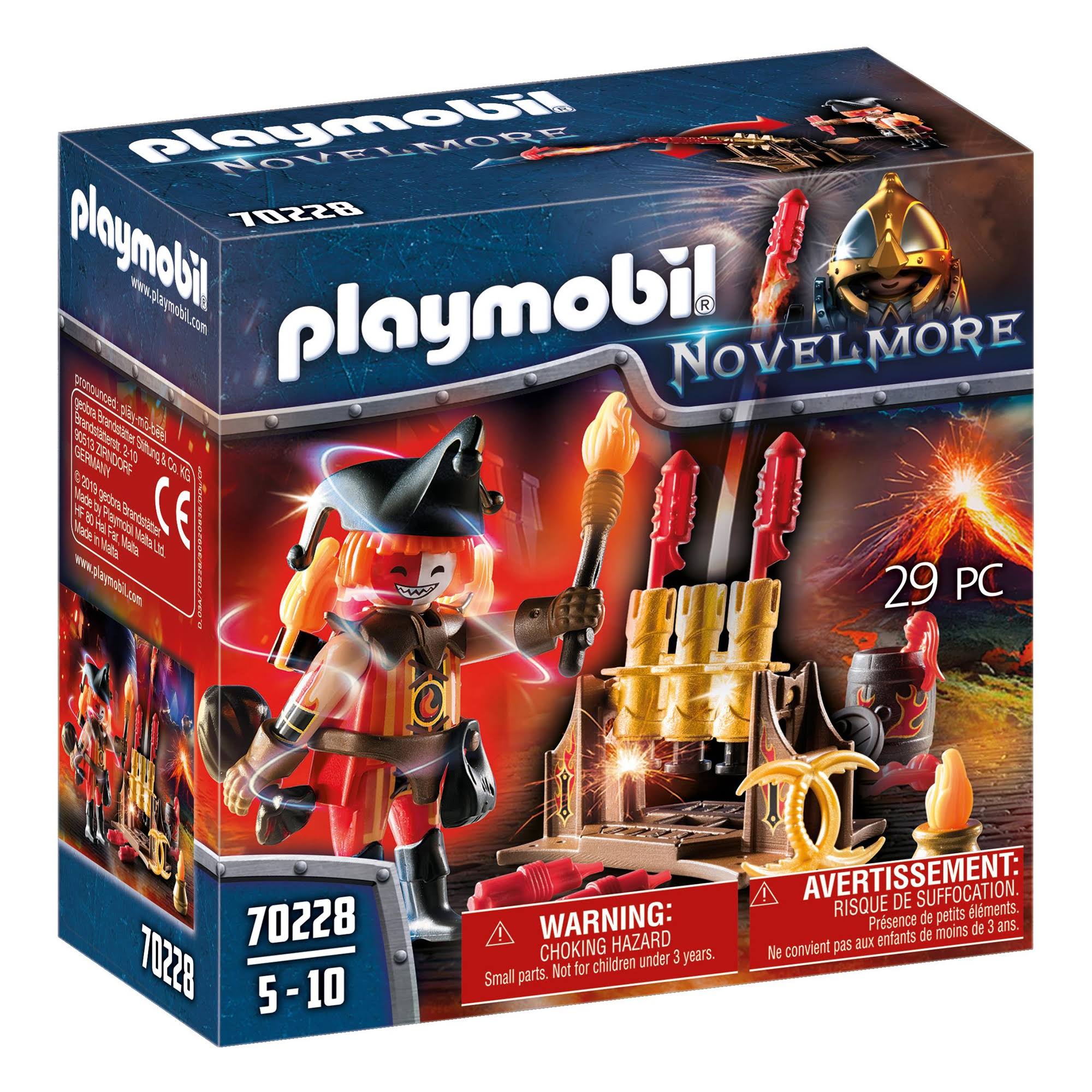 Kiozwi - Playmobil 70227 Novelmore Knights Burnham Raiders Spirit of Fire |  Pointy