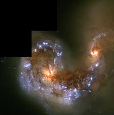 colliding galaxy|Incredible NASA Image Shows Three Galaxies Colliding 682 Million  Light-Years Away - Newsweek