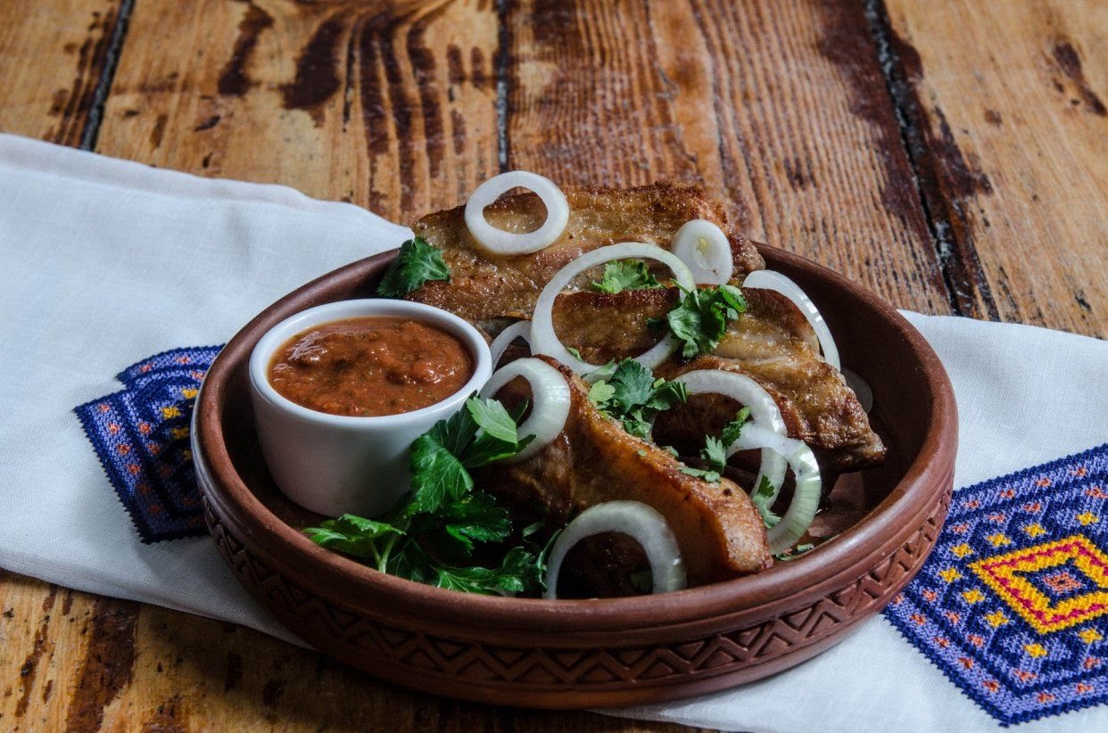 Chinkalnia Wrocław Sukiennice by null