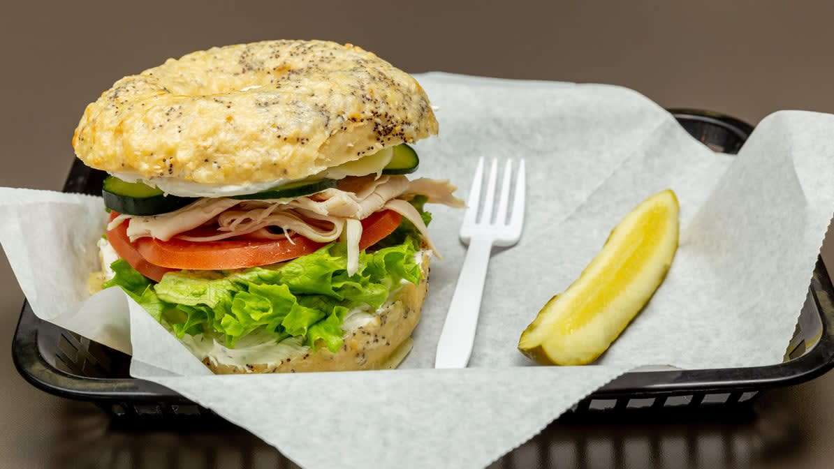 Great American Bagel-Free parking by null