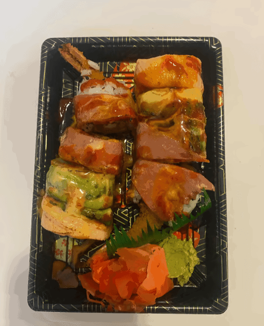 Yellow Tail Sushi by null